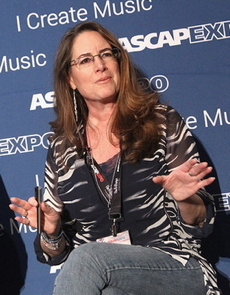 Alex speaking at the ASCAP EXPO in Hollywood, 2016